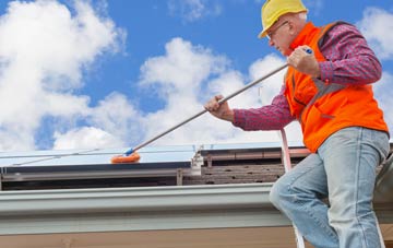 Eau Withington soft wash roof cleaning